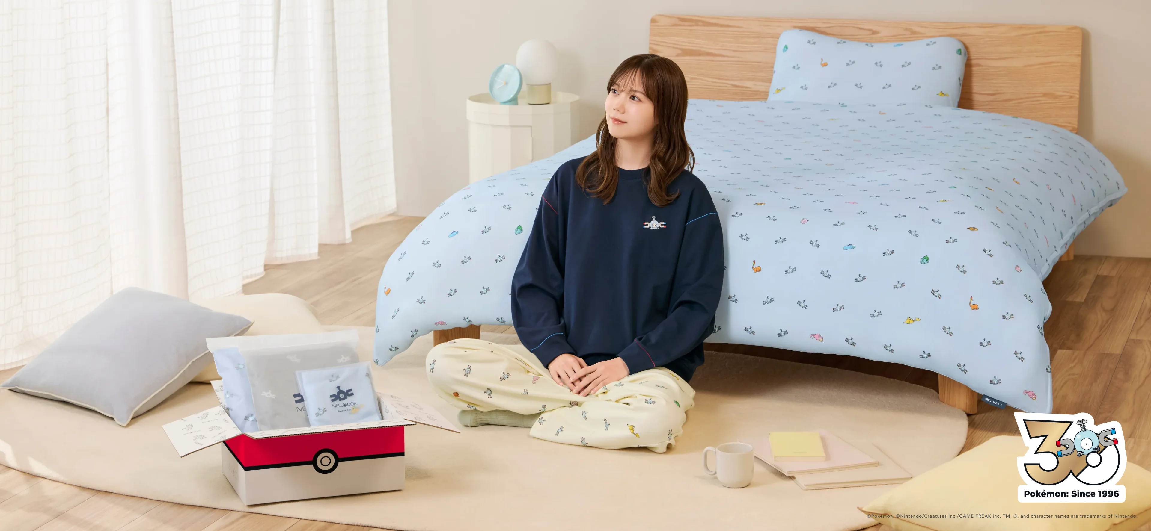 NELL×COILコレクションの商品イメージ背景