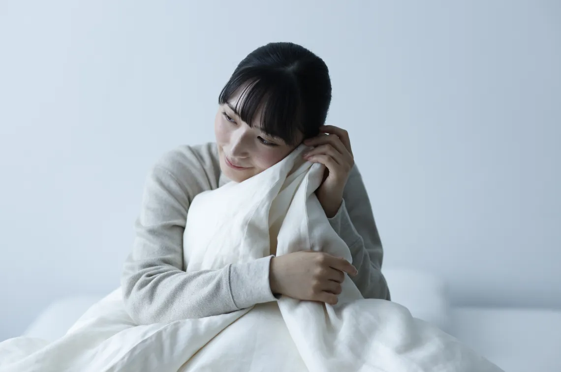 肌へのやさしさと眠りを考えた想い